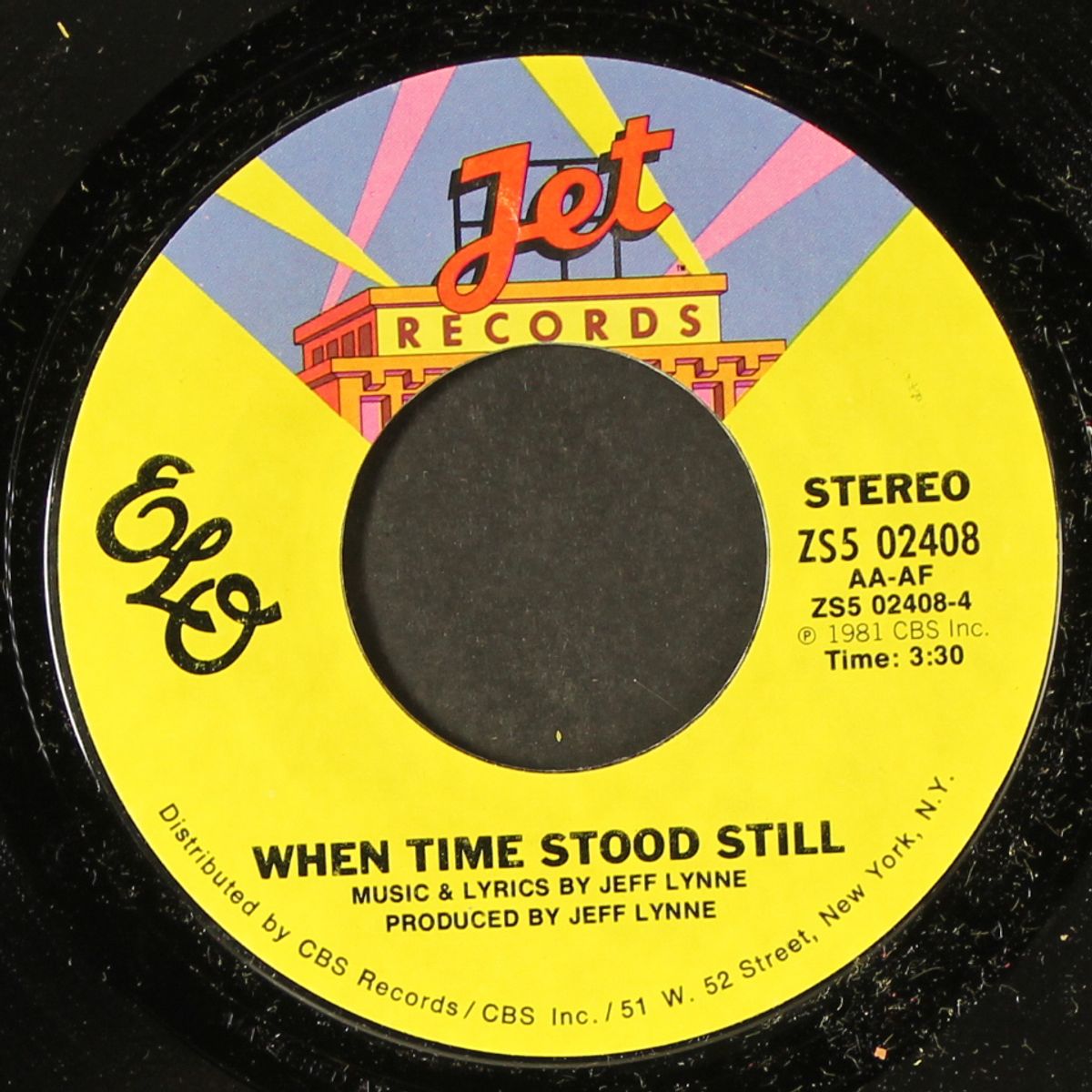 hold on tight / when time stood still by ELECTRIC LIGHT ORCHESTRA