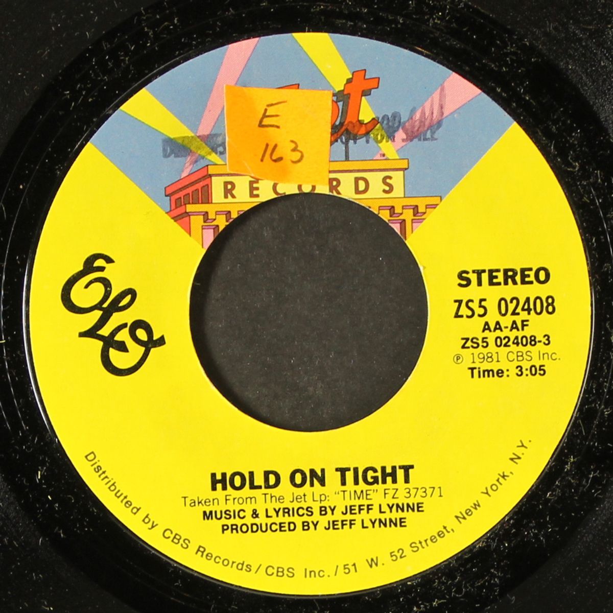 hold on tight / when time stood still by ELECTRIC LIGHT ORCHESTRA