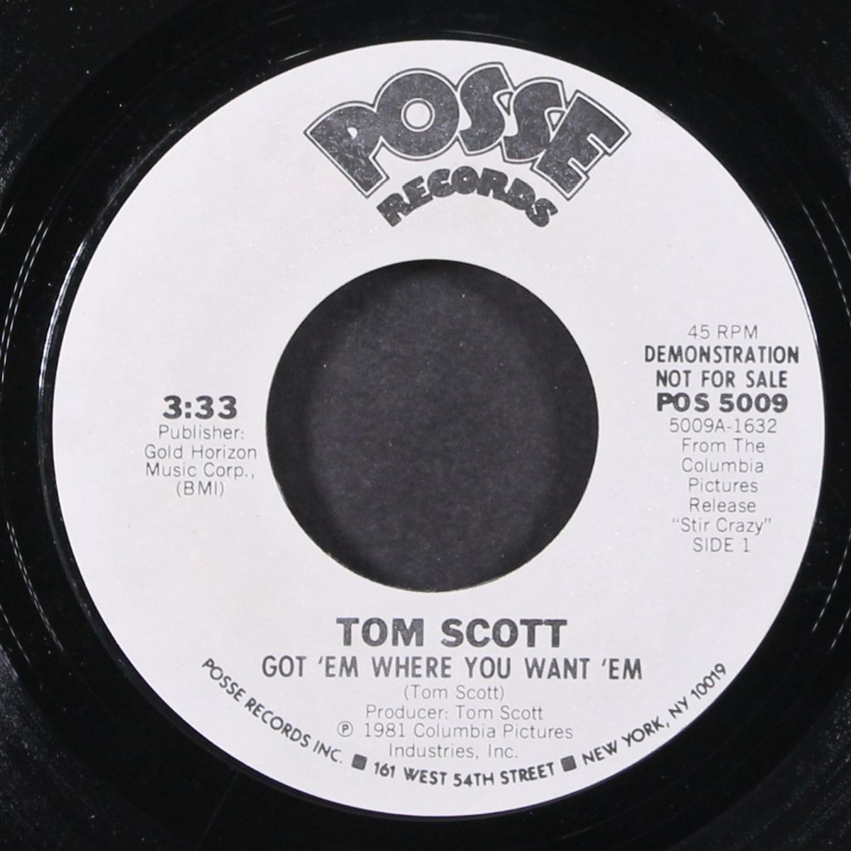 got 'em where you want 'em by TOM SCOTT