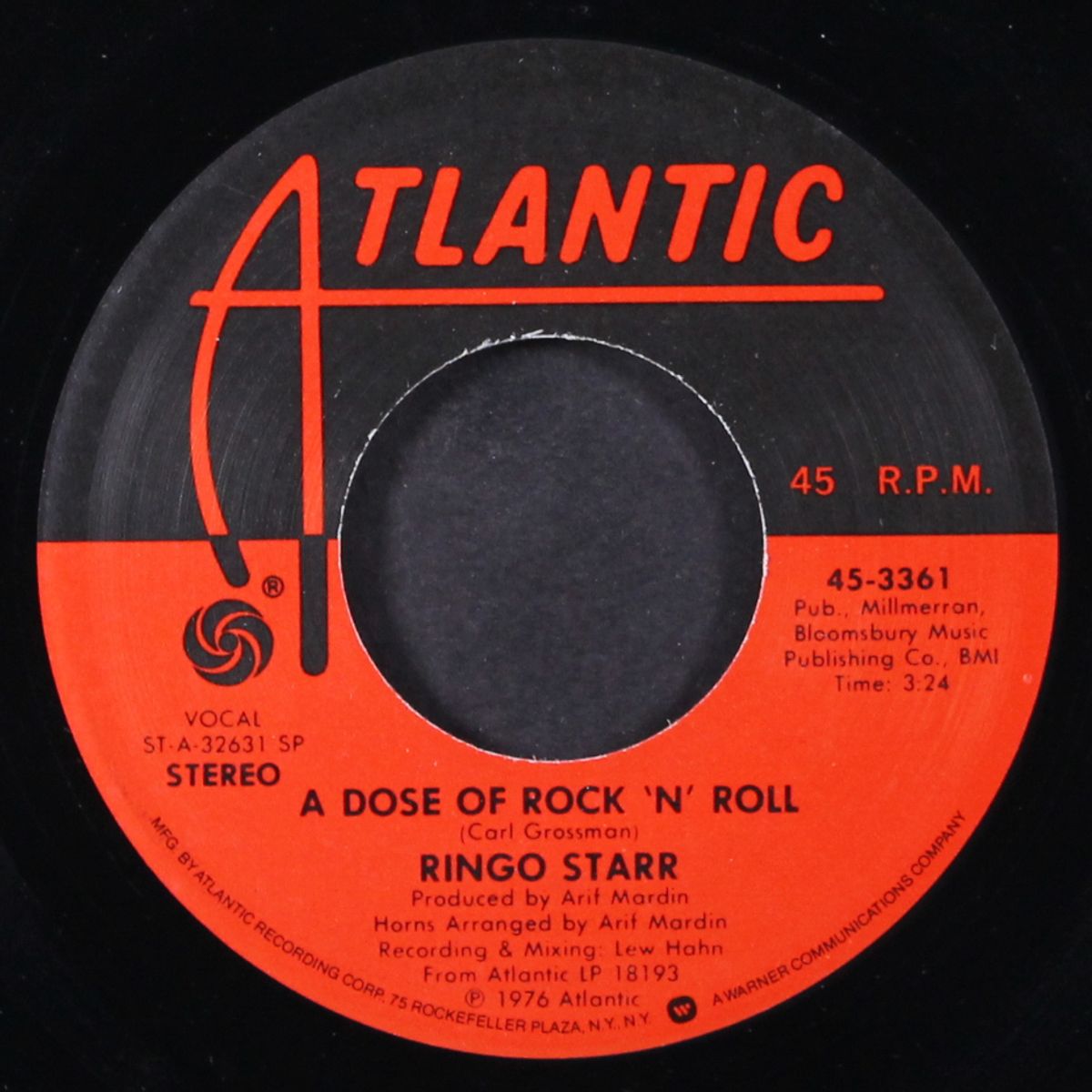 a dose of rock 'n' roll / cryin' by RINGO STARR