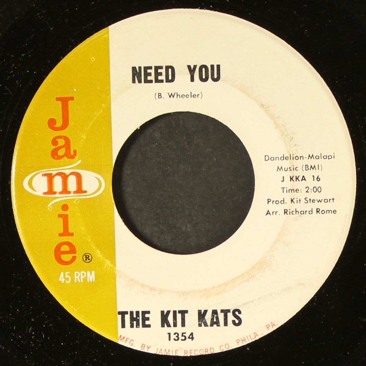 need you / you're so good to me by KIT KATS