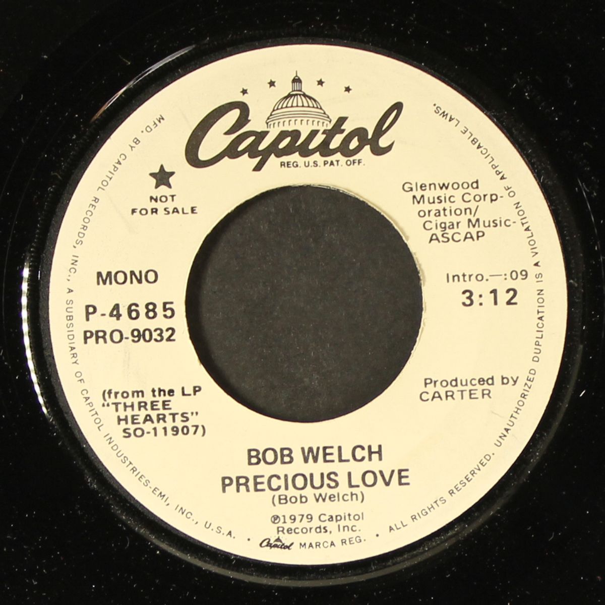 precious love / mono by BOB WELCH