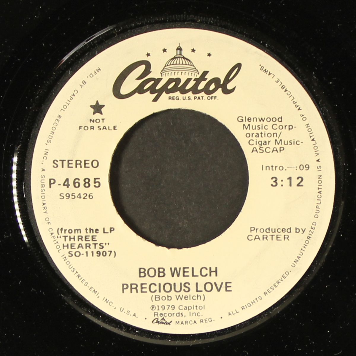 precious love / mono by BOB WELCH