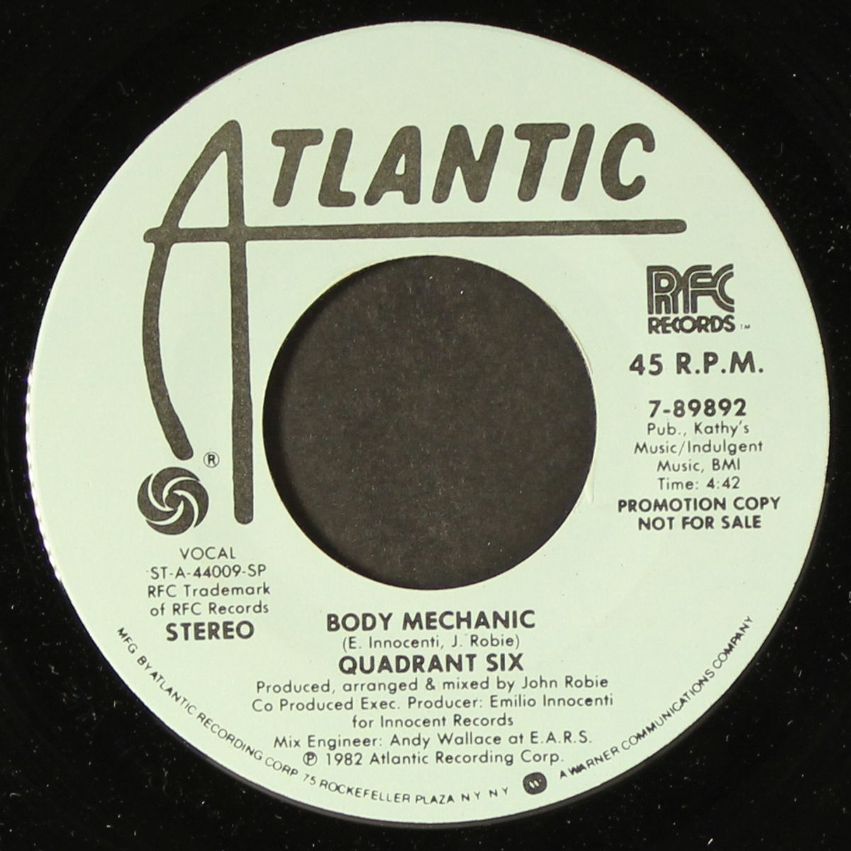 body mechanic / same by QUADRANT SIX