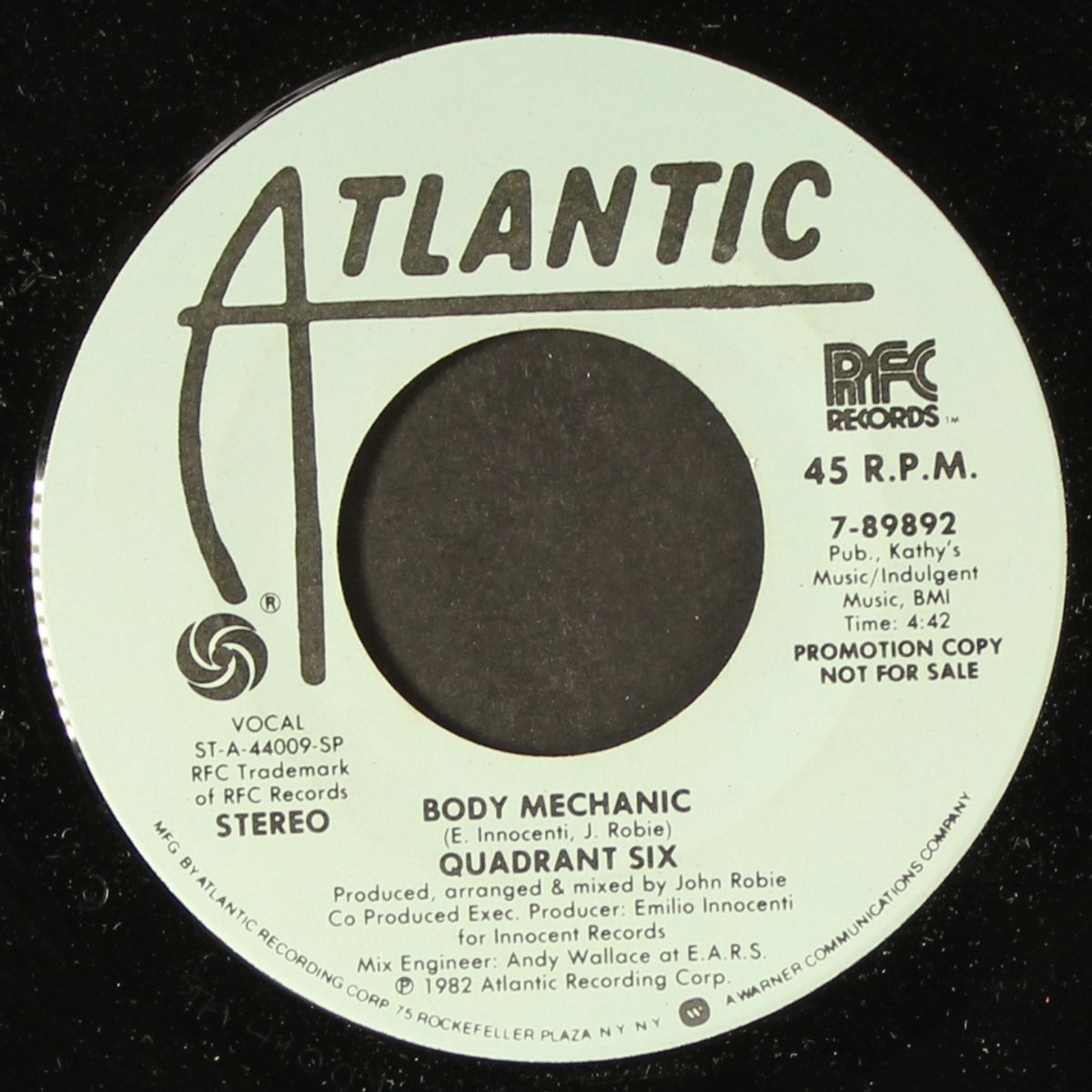 body mechanic / same by QUADRANT SIX