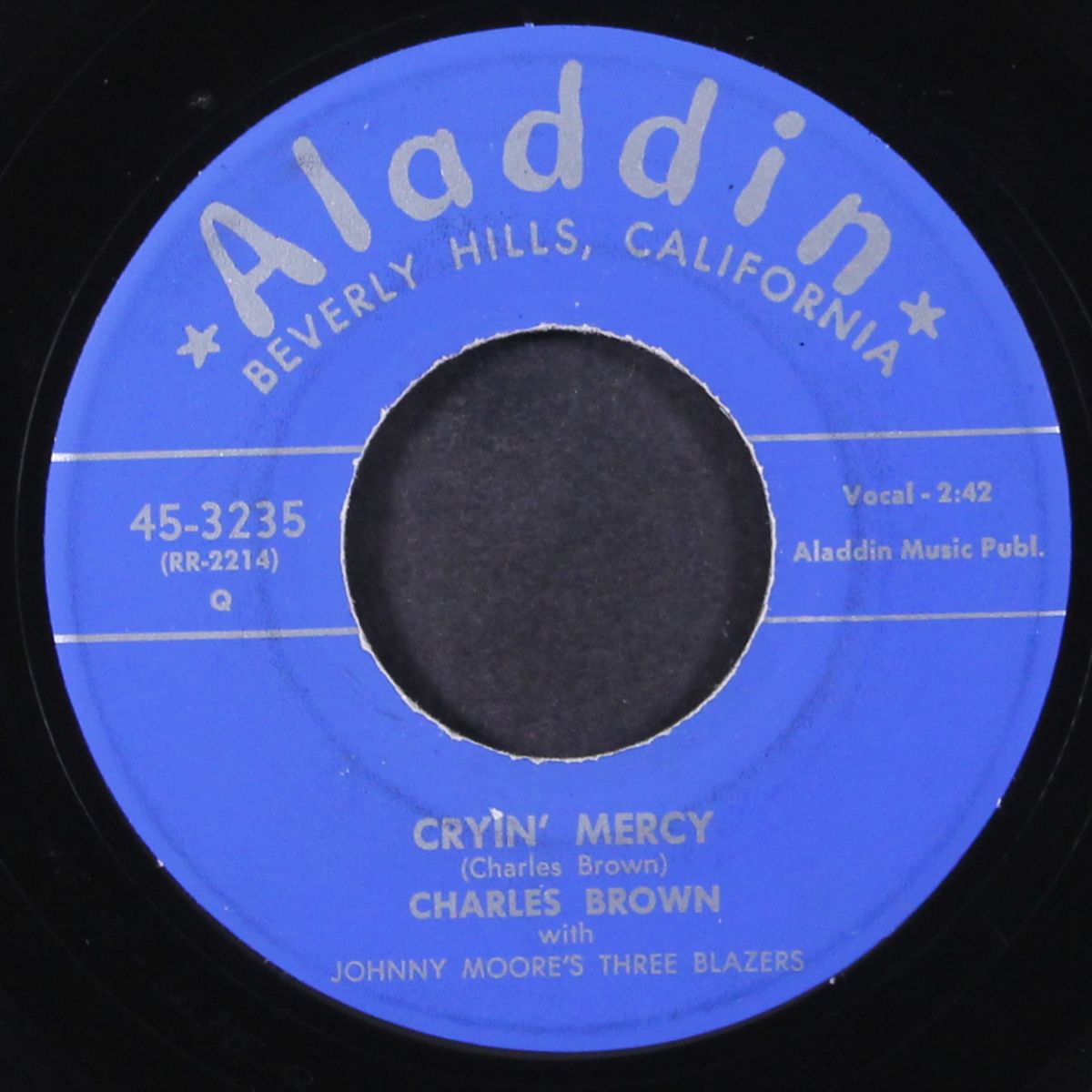 cryin' mercy / let's walk by CHARLES BROWN
