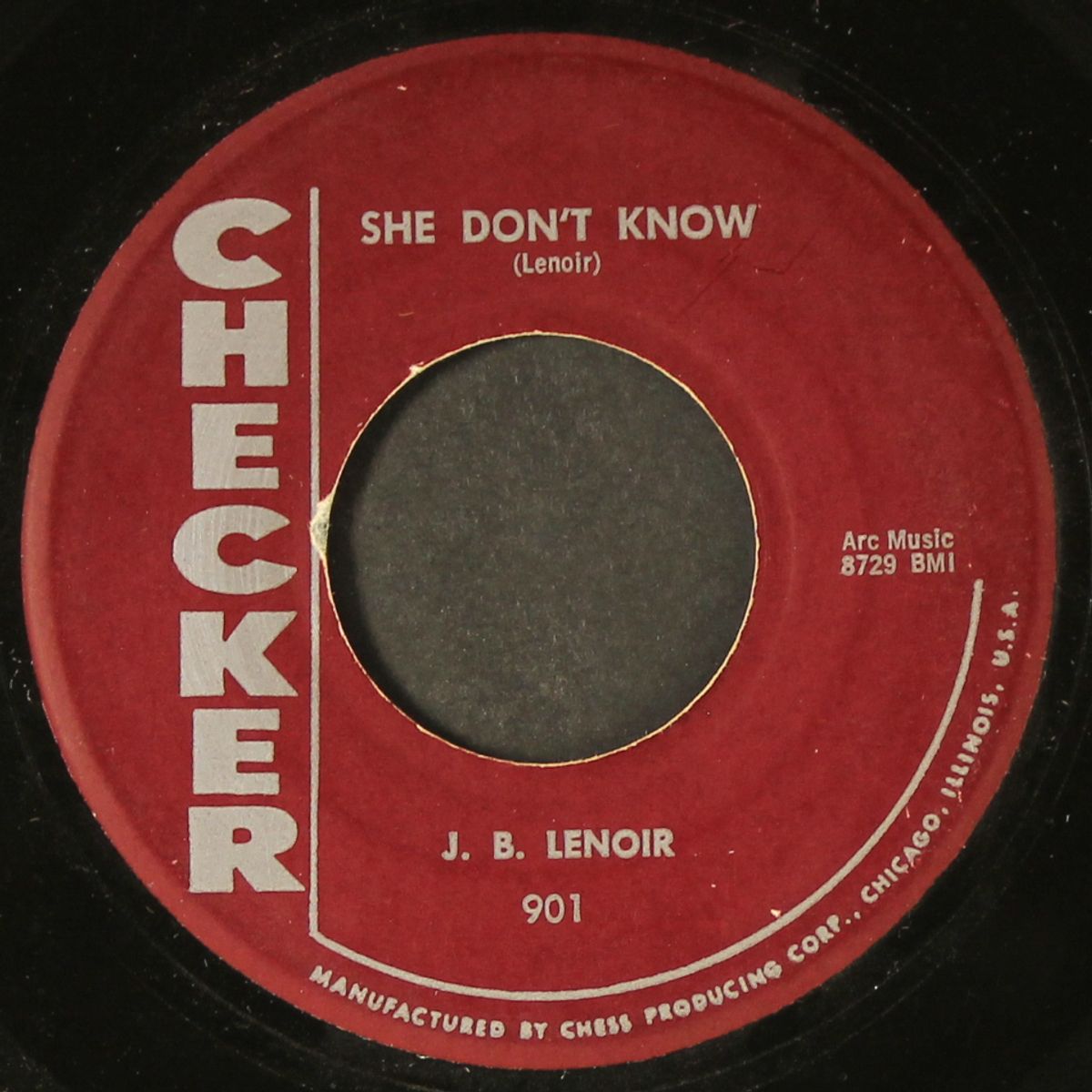 daddy talk to your son / she don't know by J.B. LENOIR