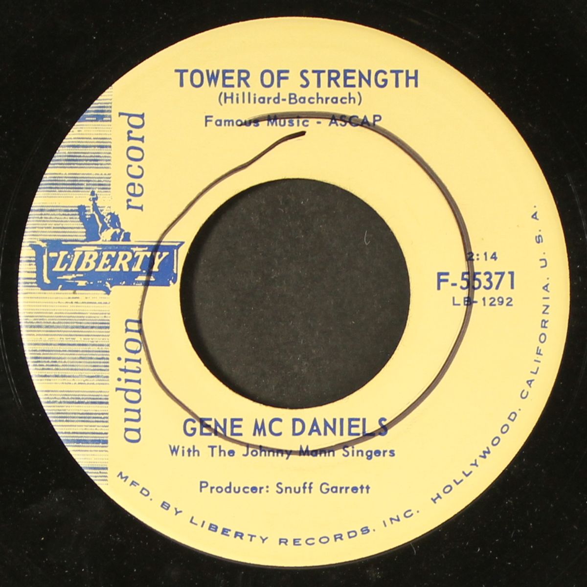tower of strength / the secret by GENE MCDANIELS