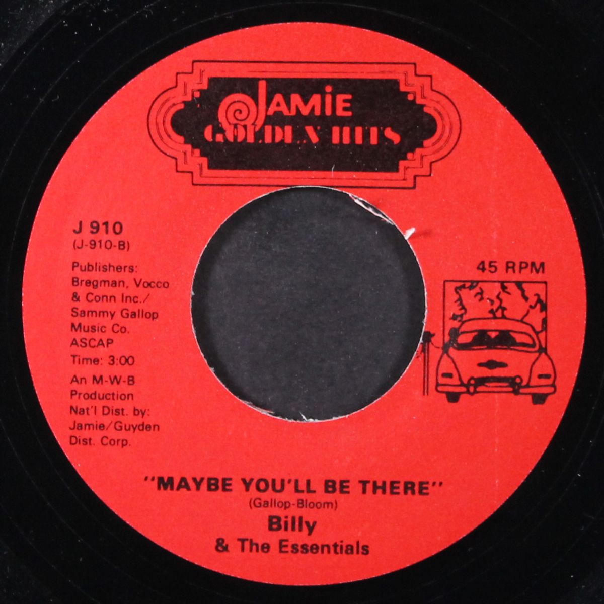 maybe you'll be there / the dance is over by BILLY & ESSENTIALS