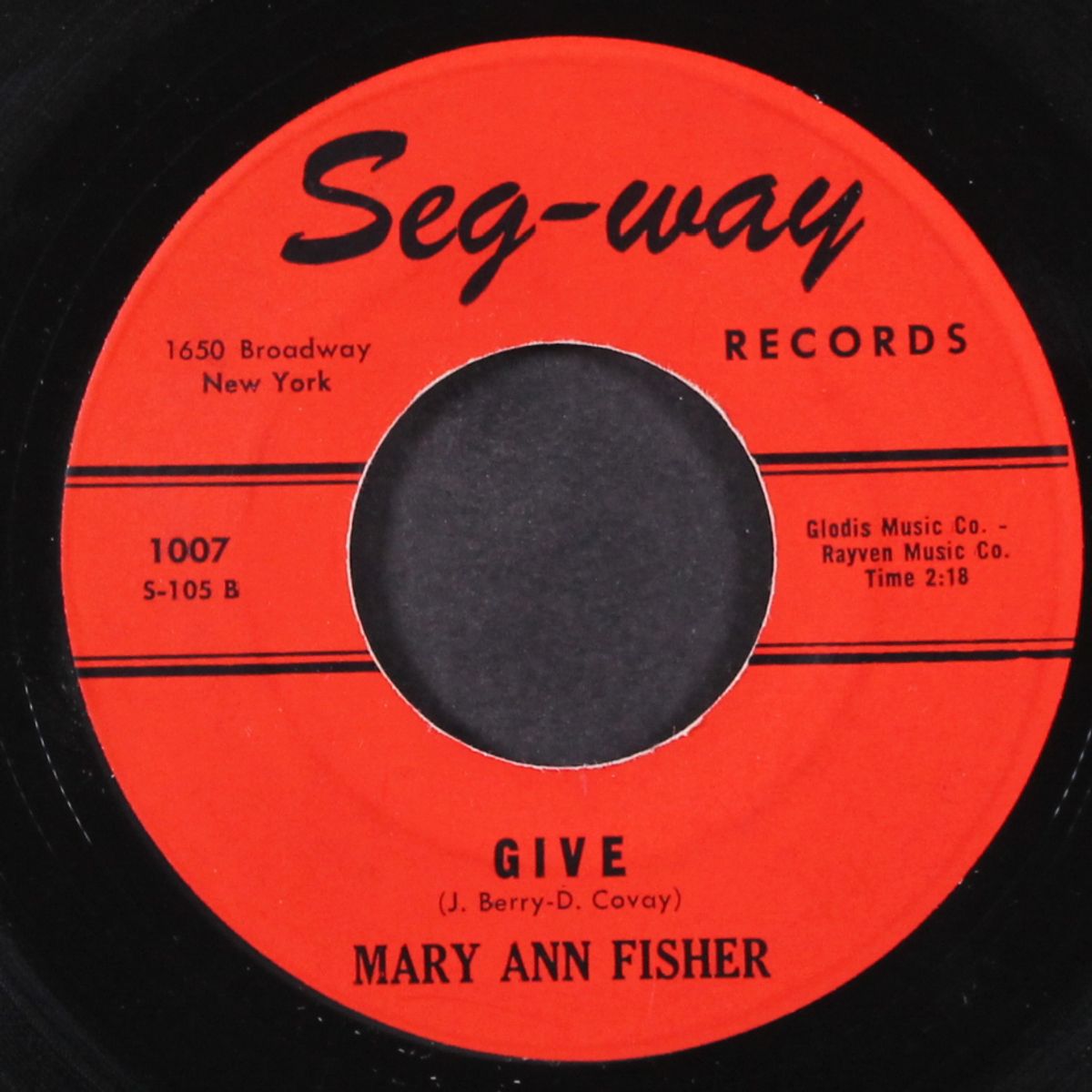 can't take the heartbreaks / give by MARY ANN FISHER