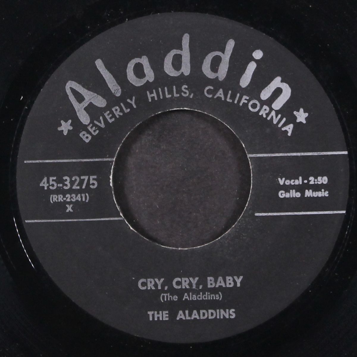 remember / cry, cry, baby by ALADDINS
