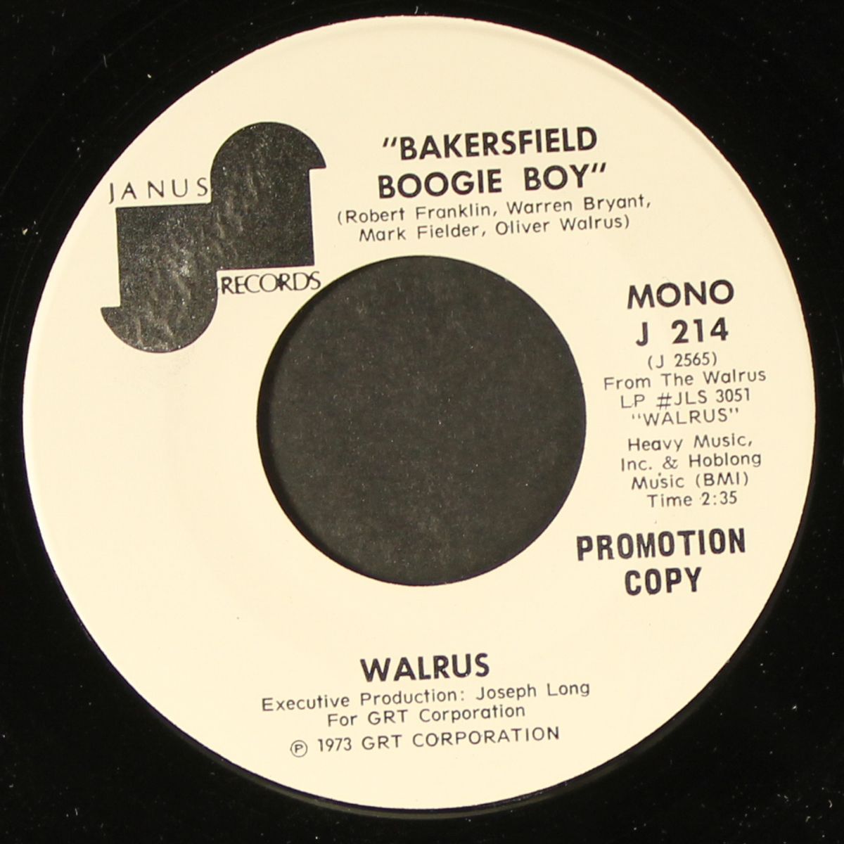bakersfield boogie boy / mono by WALRUS