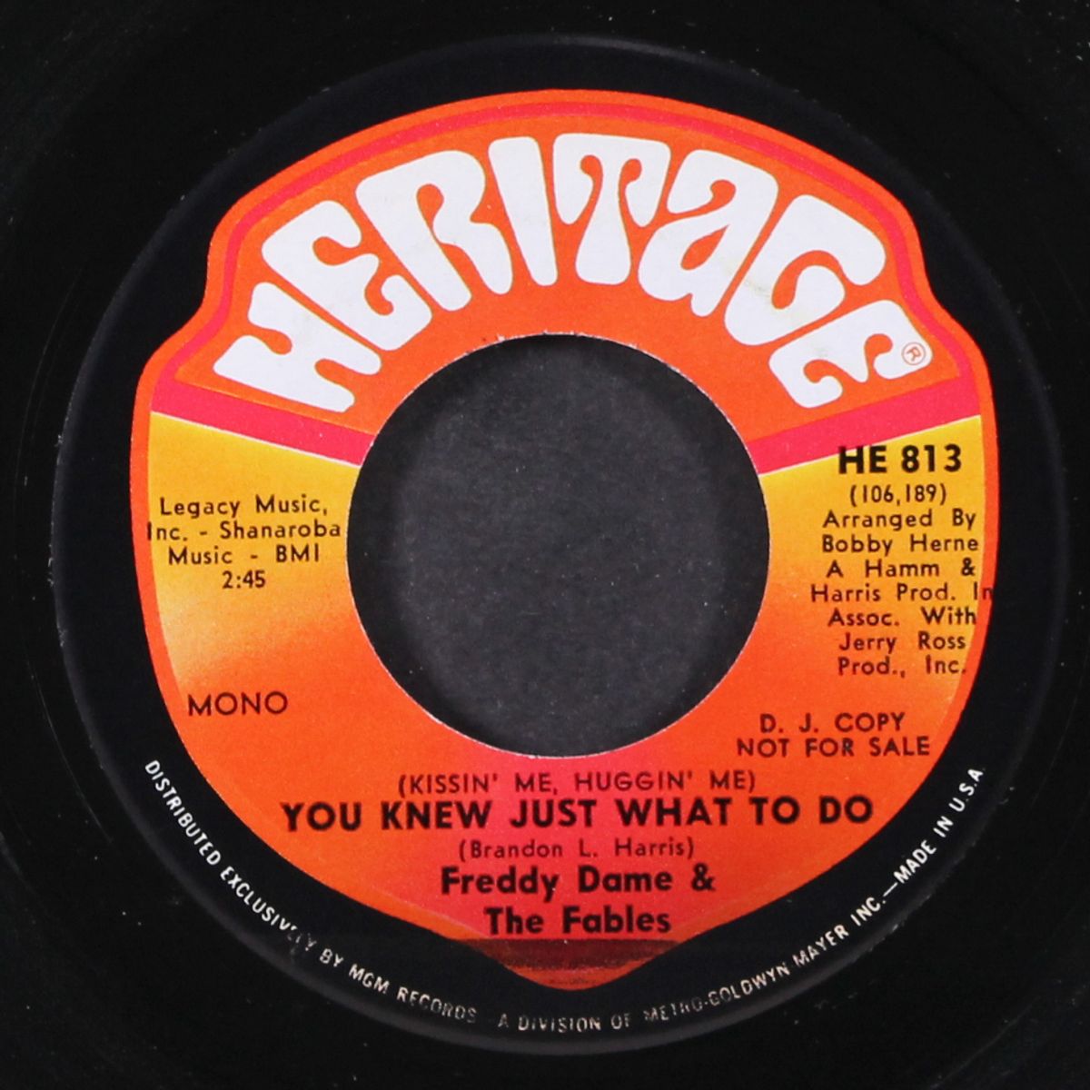 you knew just what to do / mono by FREDDY DAME & FABLES