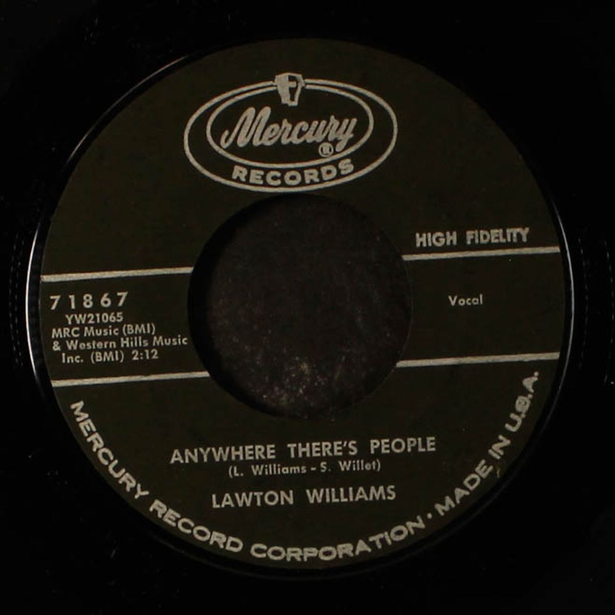 anywhere there's people / ploughed ground by LAWTON WILLIAMS