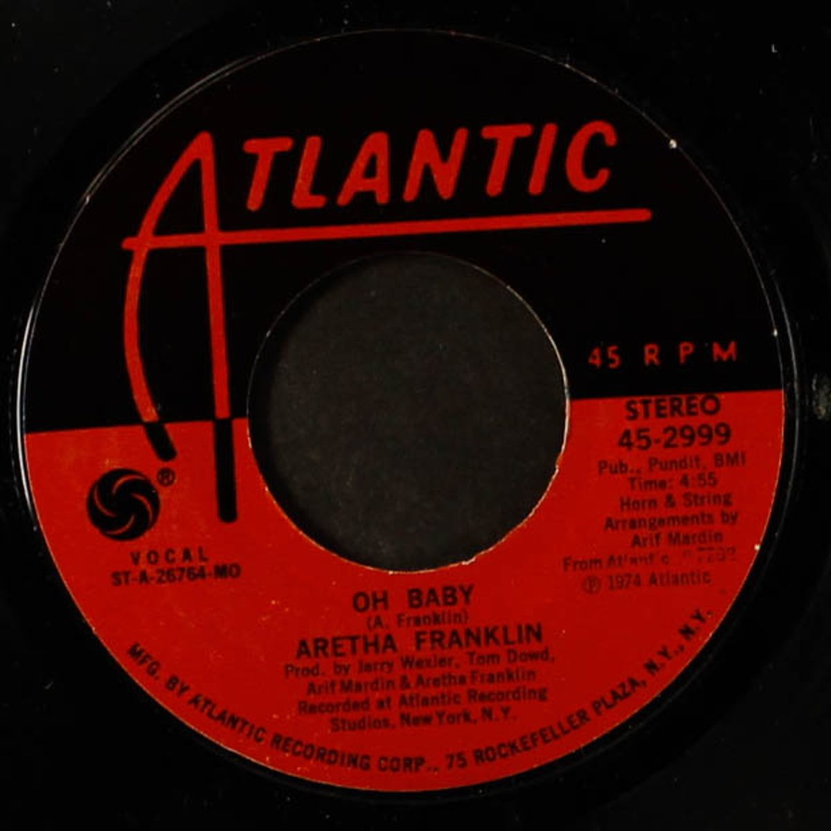 i'm in love / oh baby by ARETHA FRANKLIN