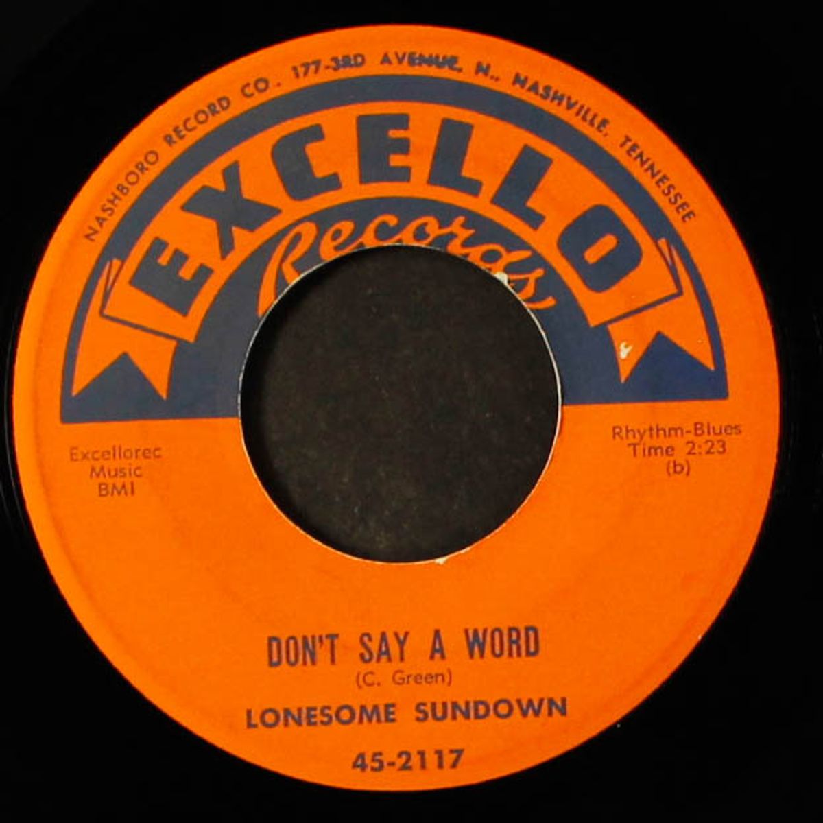 i've got the blues / don't say a word by LONESOME SUNDOWN