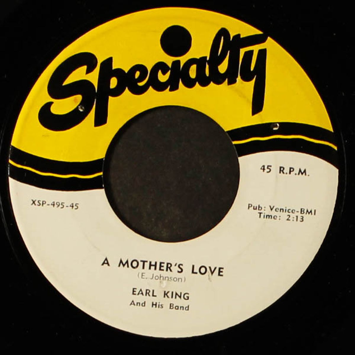 i'm your best bet, baby / a mother's love by EARL KING