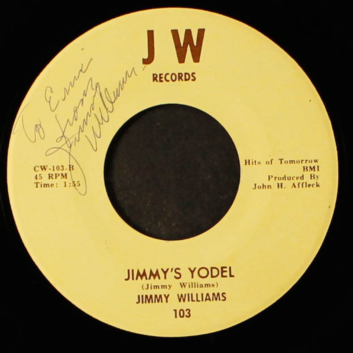 jimmy's yodel by JIMMY WILLIAMS