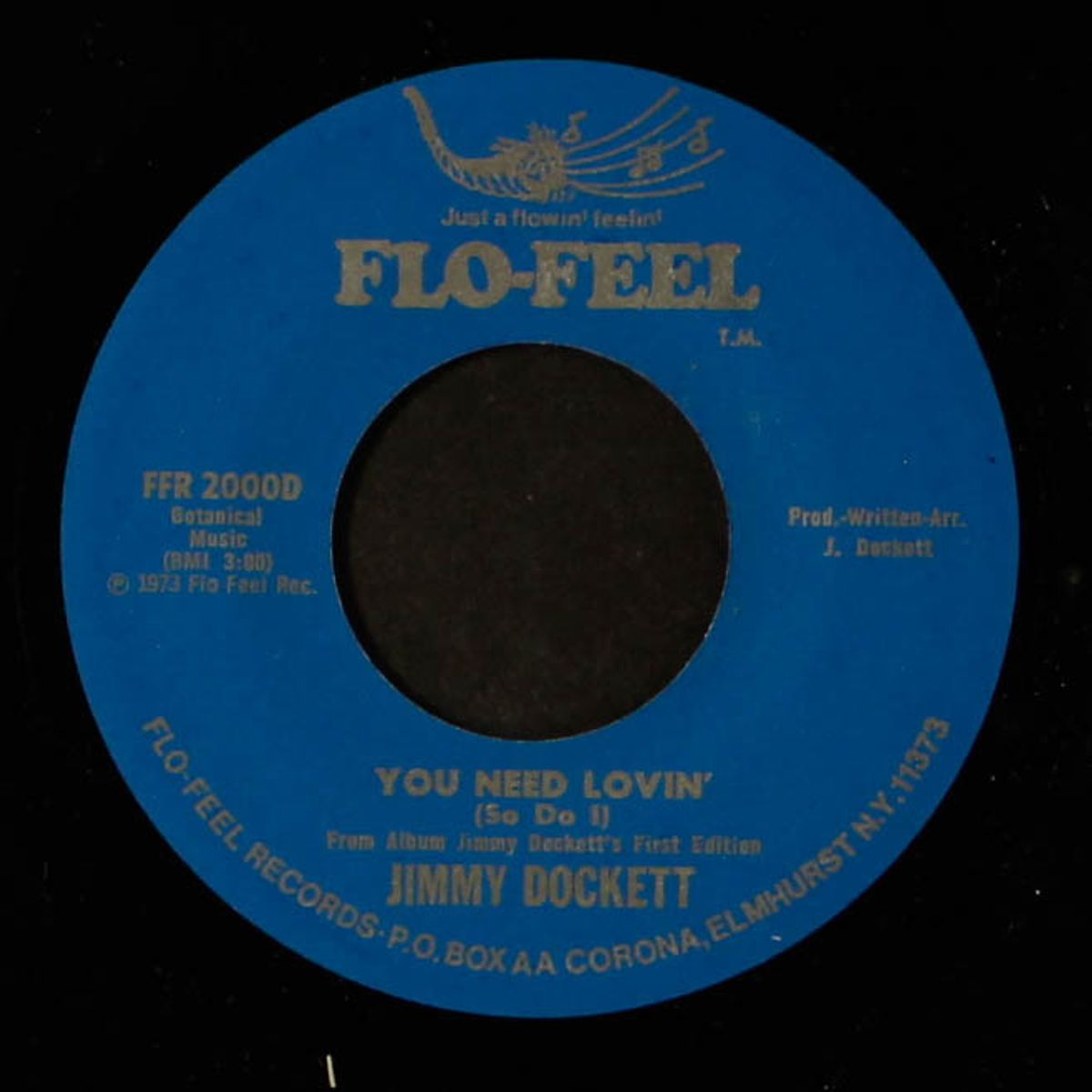 you need lovin' (so do i) / i think i'm gonna fall by JIMMY DOCKETT