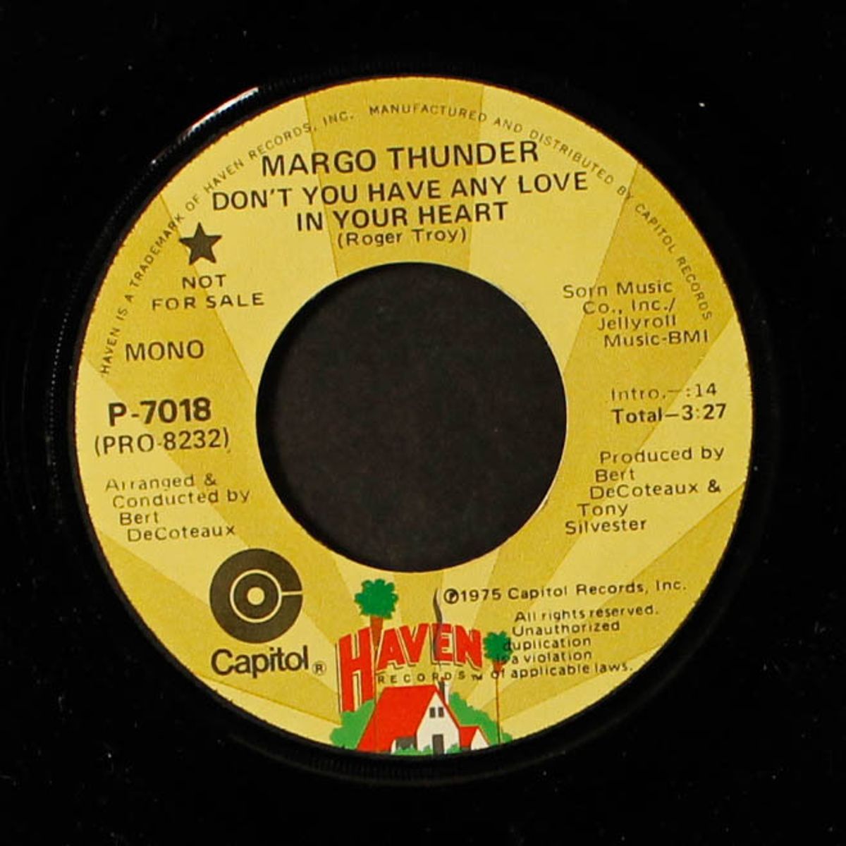 don't you have any love in your heart / mono by MARGO THUNDER