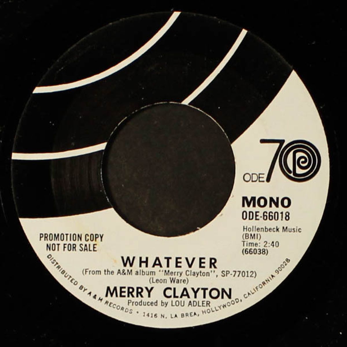 after all this time / whatever by MERRY CLAYTON