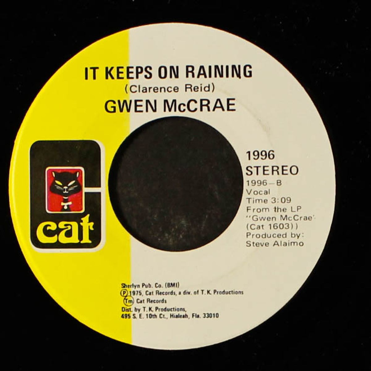 rockin' chair / it keeps on raining by GWEN MCCRAE