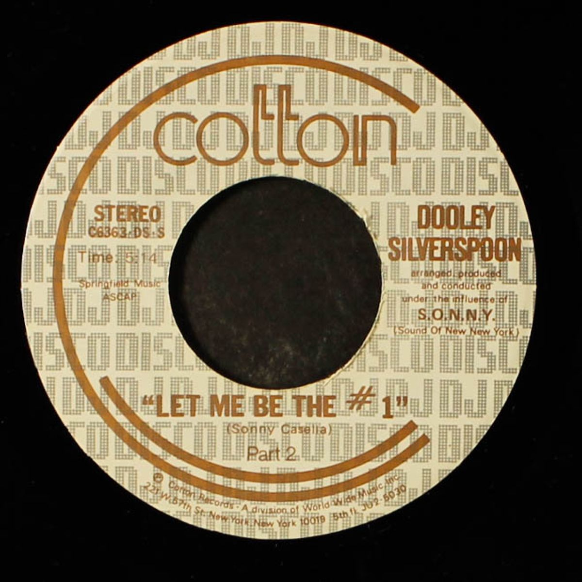 let me be the #1 / part 2 by DOOLEY SILVERSPOON