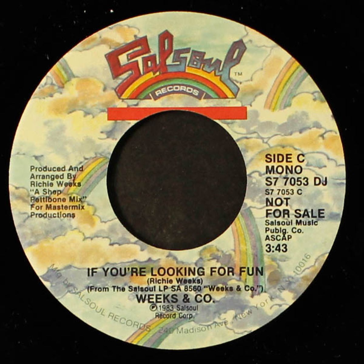 if you're looking for fun / mono by WEEKS & CO.