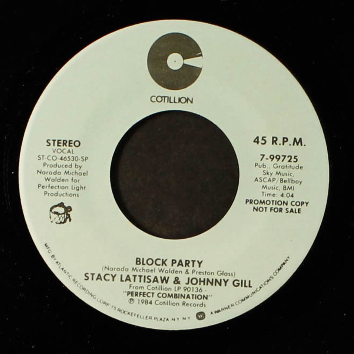 block party / mono by STACY LATTISLAW & JOHNNY GILL