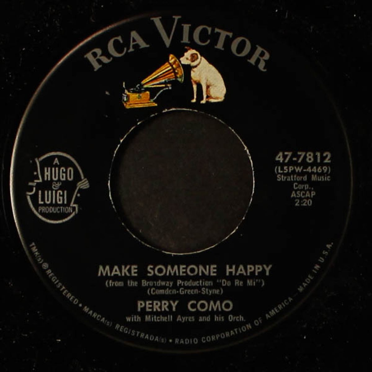 gone is my love / make someone happy by PERRY COMO