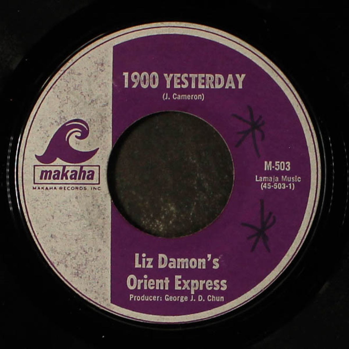 1900 yesterday / you're falling in love by LIZ DAMON'S ORIENT EXPRESS