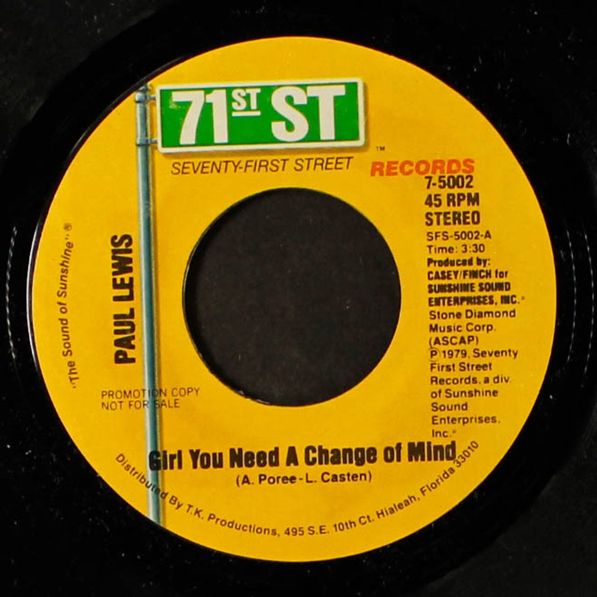girl you need a change of mind / same by PAUL LEWIS