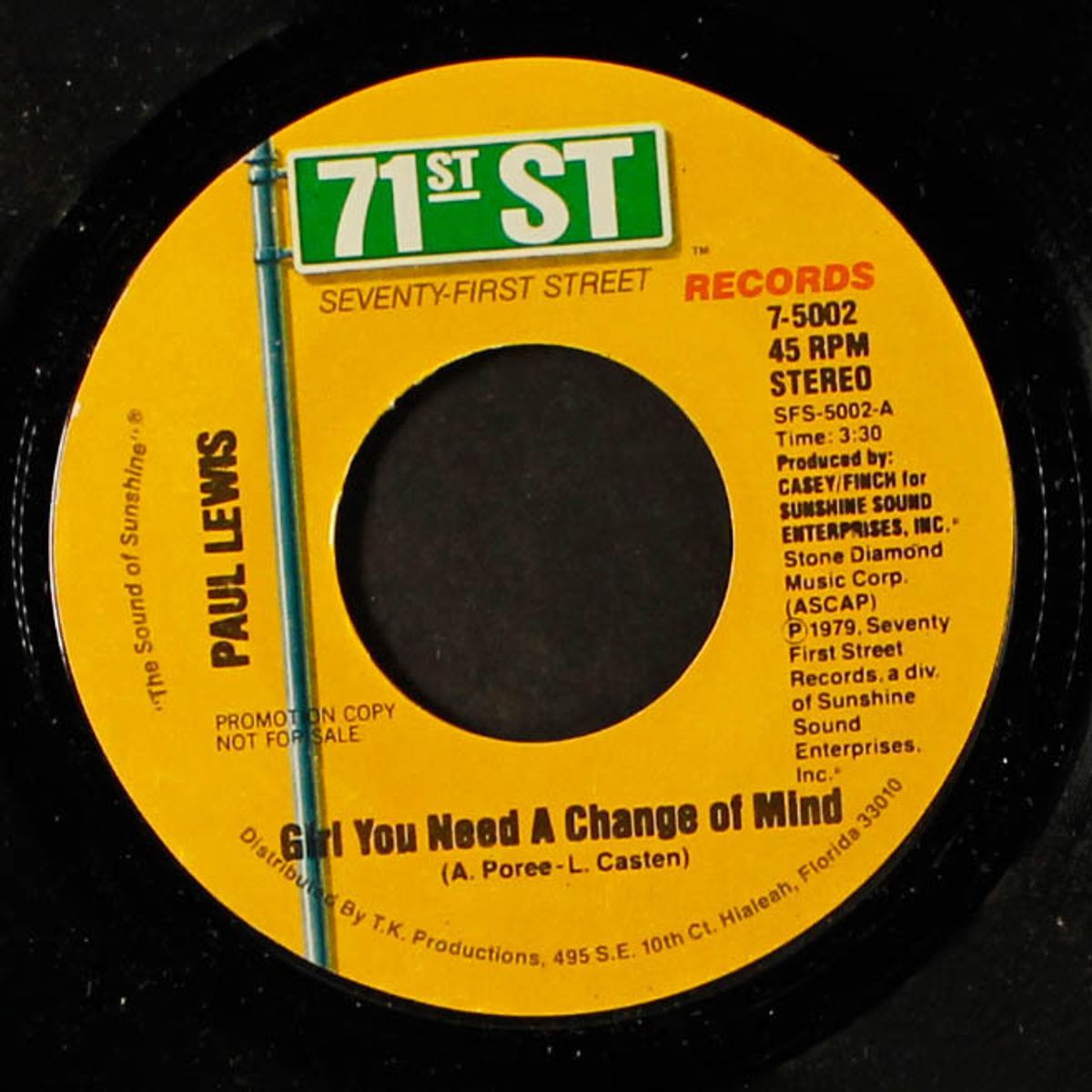 girl you need a change of mind / same by PAUL LEWIS