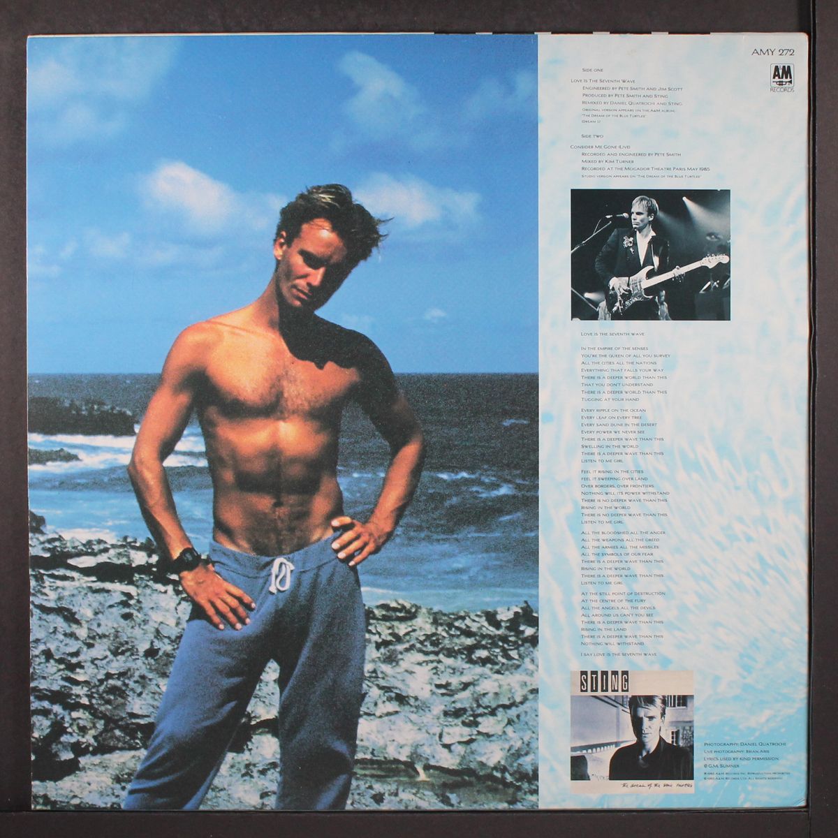 love is the seventh wave / consider me gone by STING