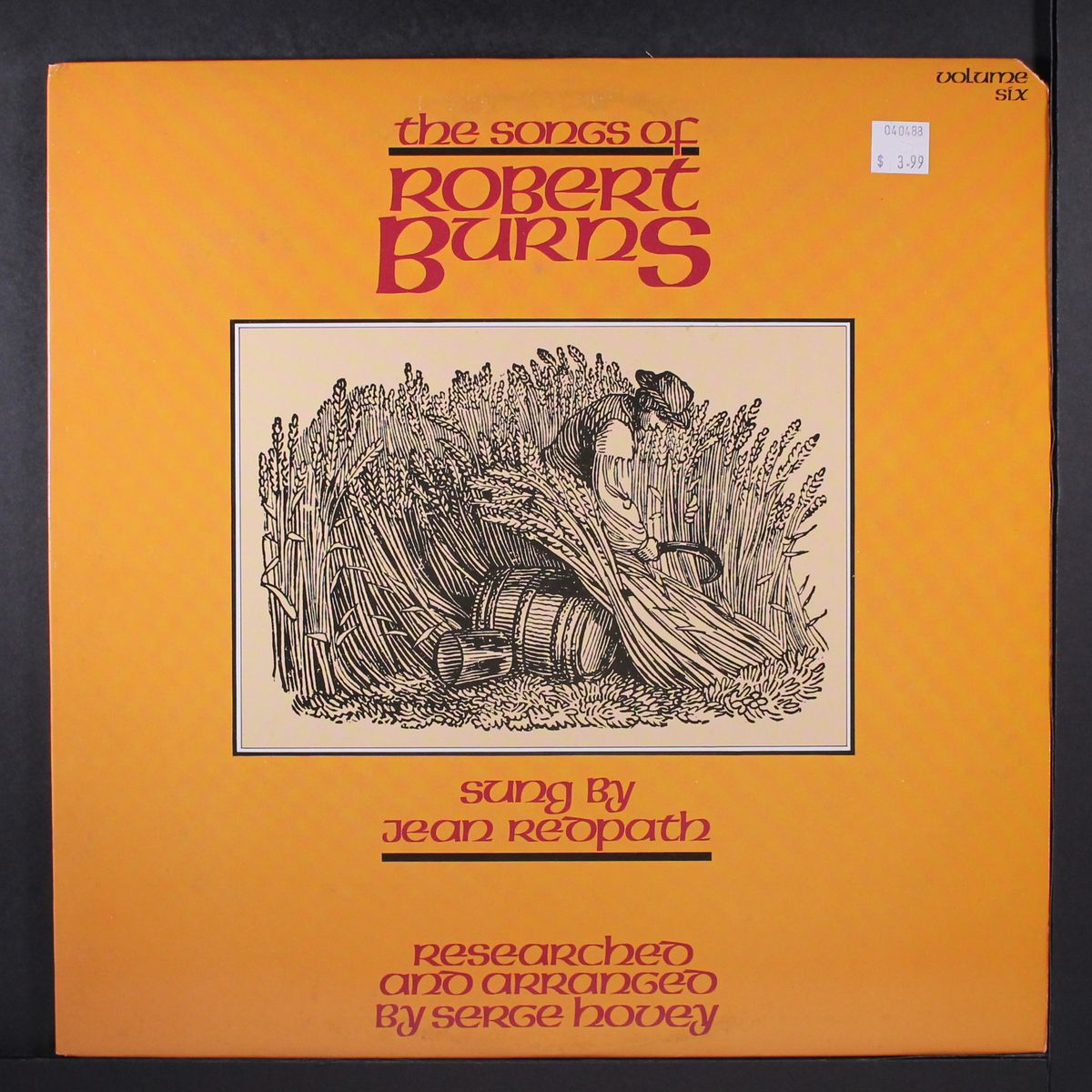 the songs of robert burns, vol. 6 by JEAN REDPATH