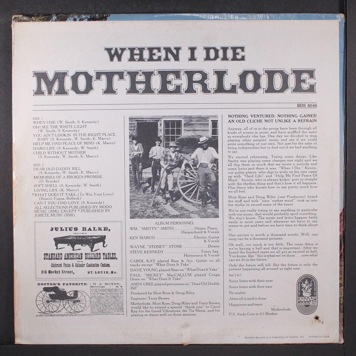 when i die by MOTHERLODE
