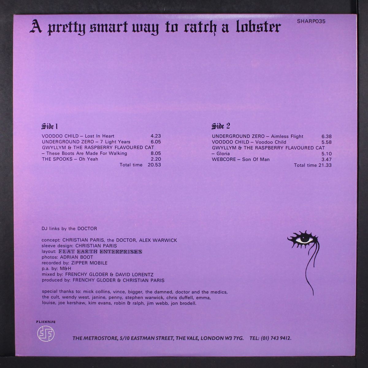 live at alice in wonderland / a pretty smart way to catch a lobster by VARIOUS