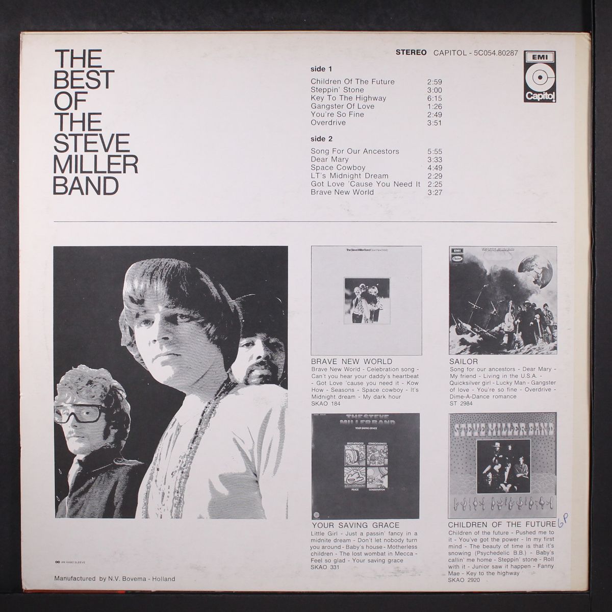 best of by STEVE MILLER BAND