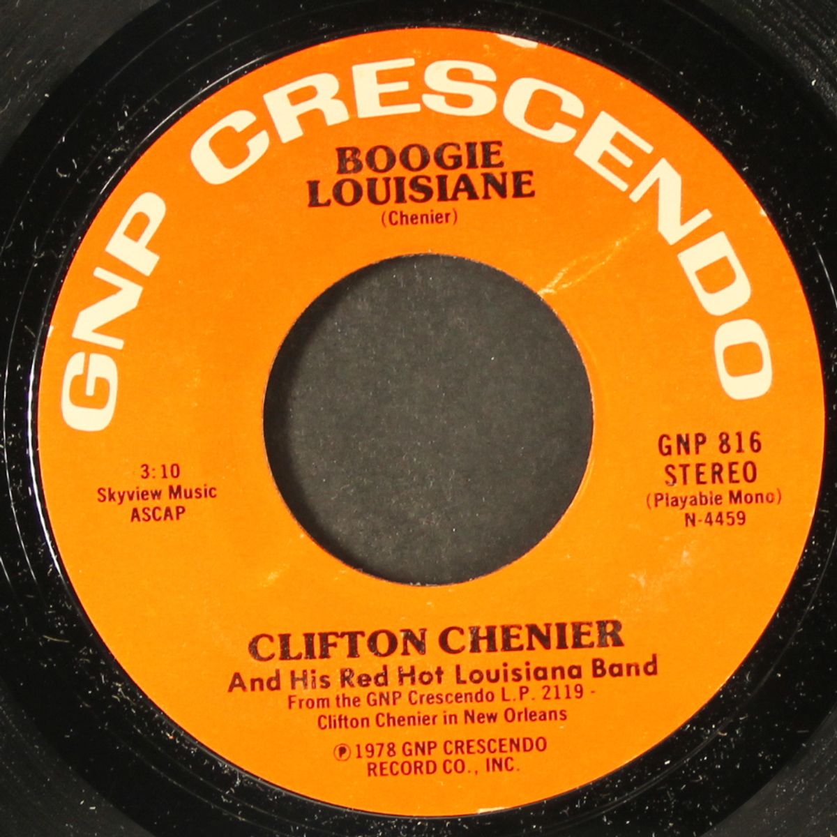 hello rosa-lee / boogie louisiane by CLIFTON CHENIER