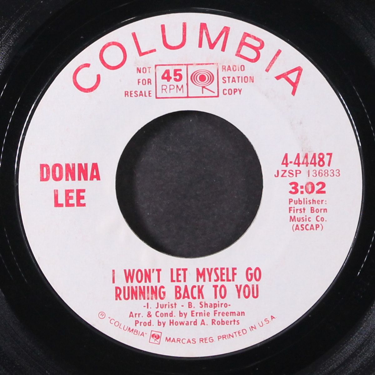 i won't let myself go running back to you by DONNA LEE