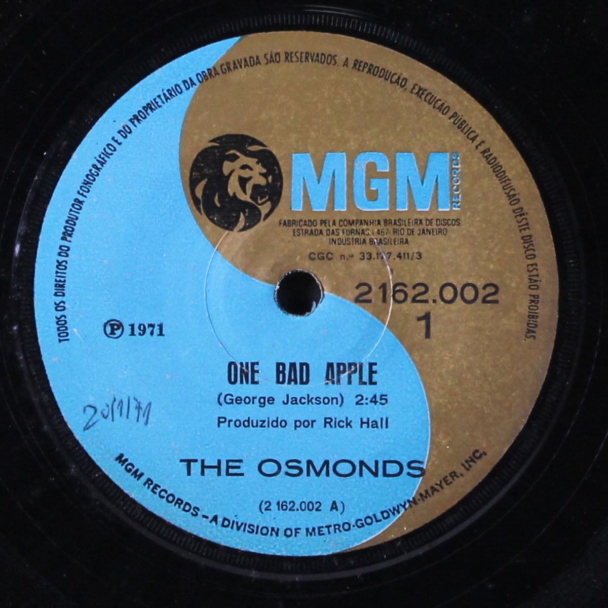 one bad apple by OSMONDS