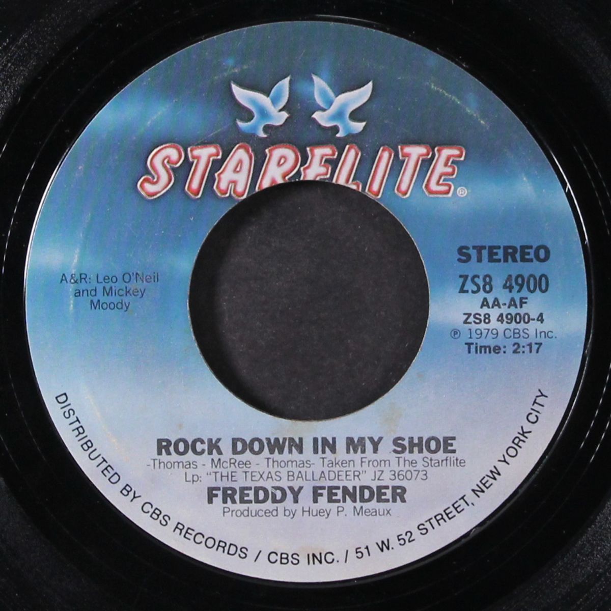 yours / rock down in my shoe by FREDDY FENDER