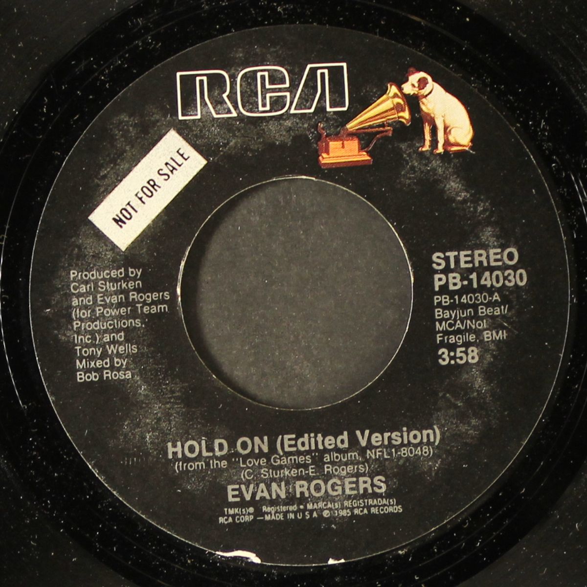 hold on / i'll break the rules for you by EVAN ROGERS