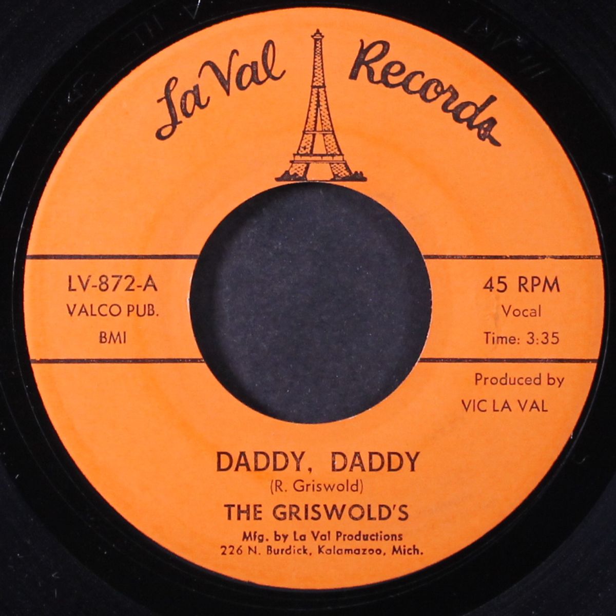 daddy, daddy / i just got to know by GRISWOLDS