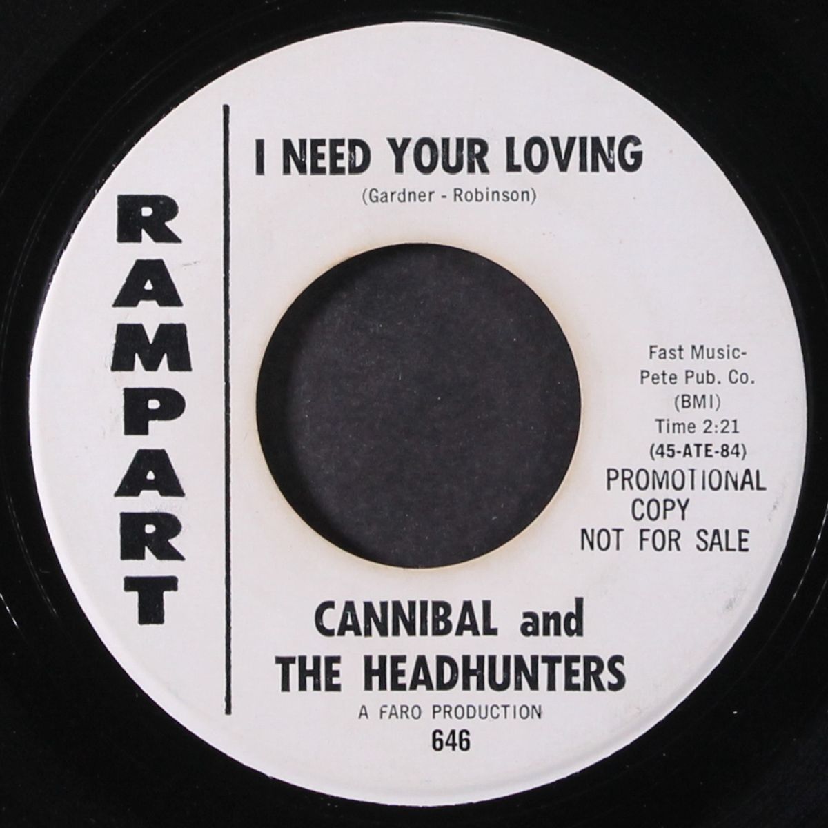 follow the music / i need your loving by CANNIBAL & HEADHUNTERS