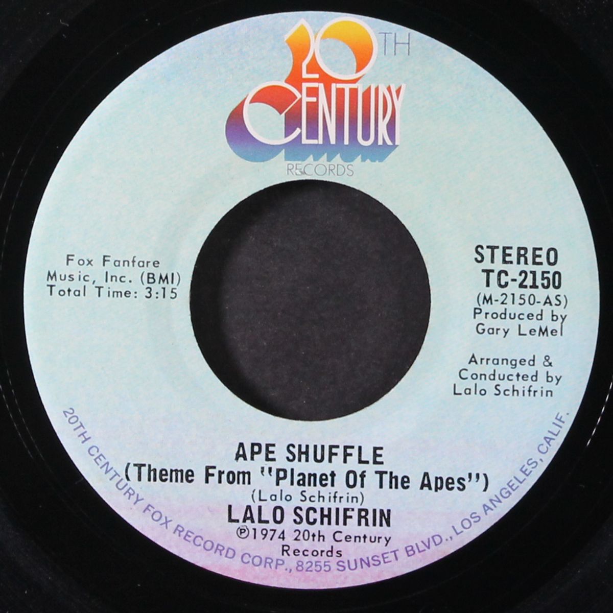 escape from tomorrow / ape shuffle by LALO SCHIFRIN