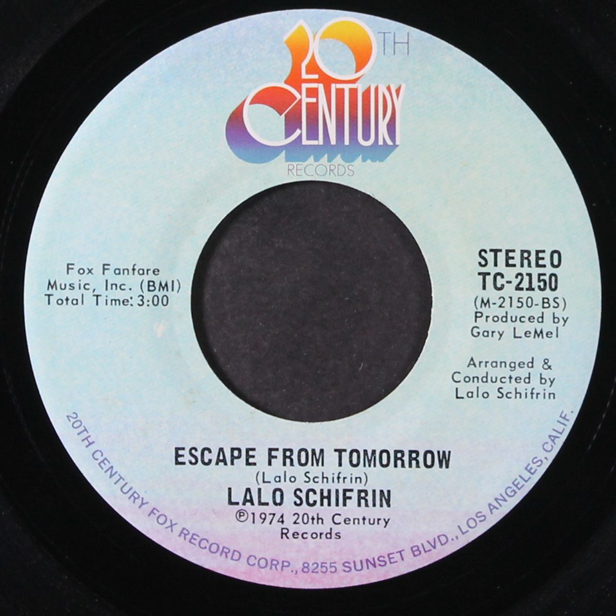 escape from tomorrow / ape shuffle by LALO SCHIFRIN