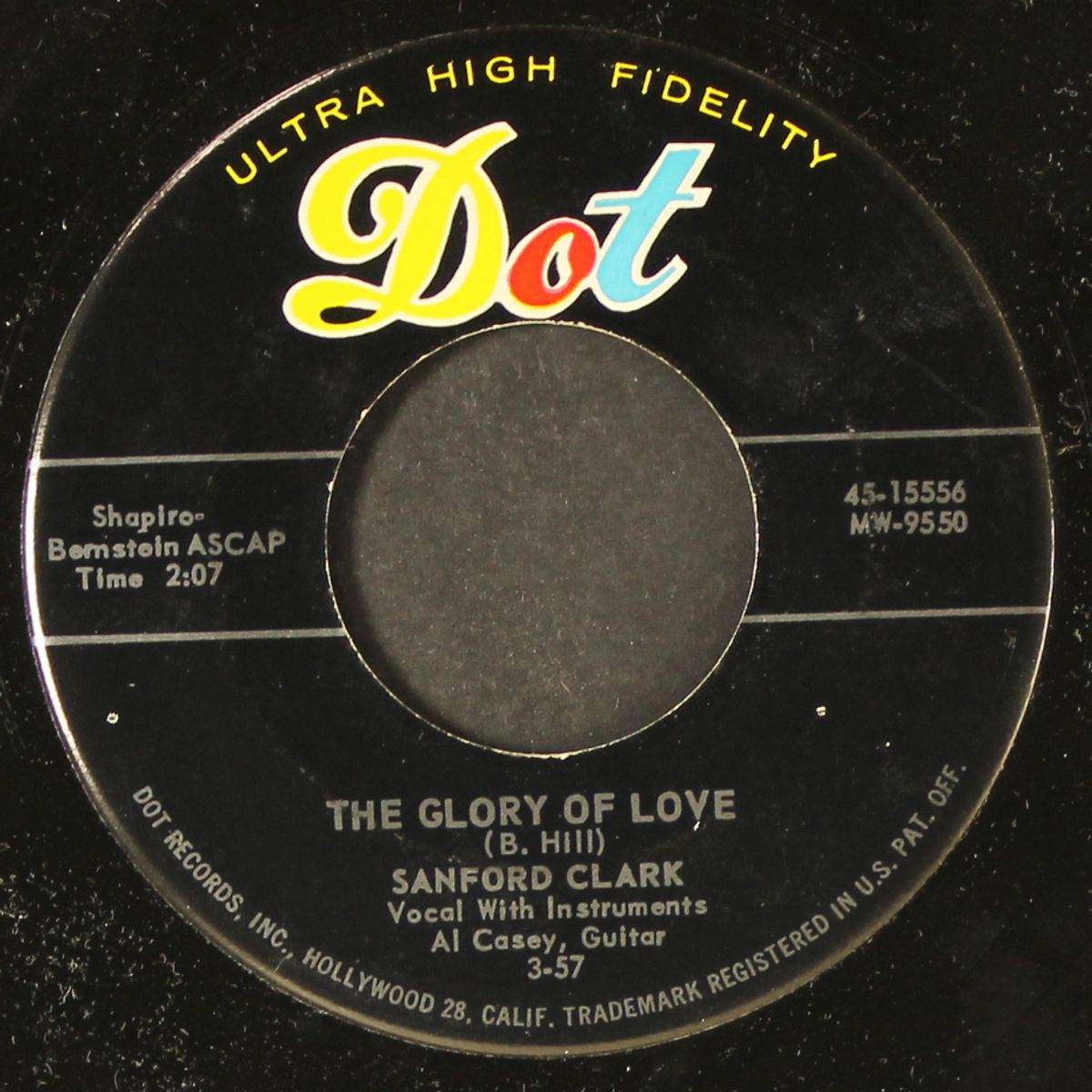 darling dear / the glory of love by SANFORD CLARK