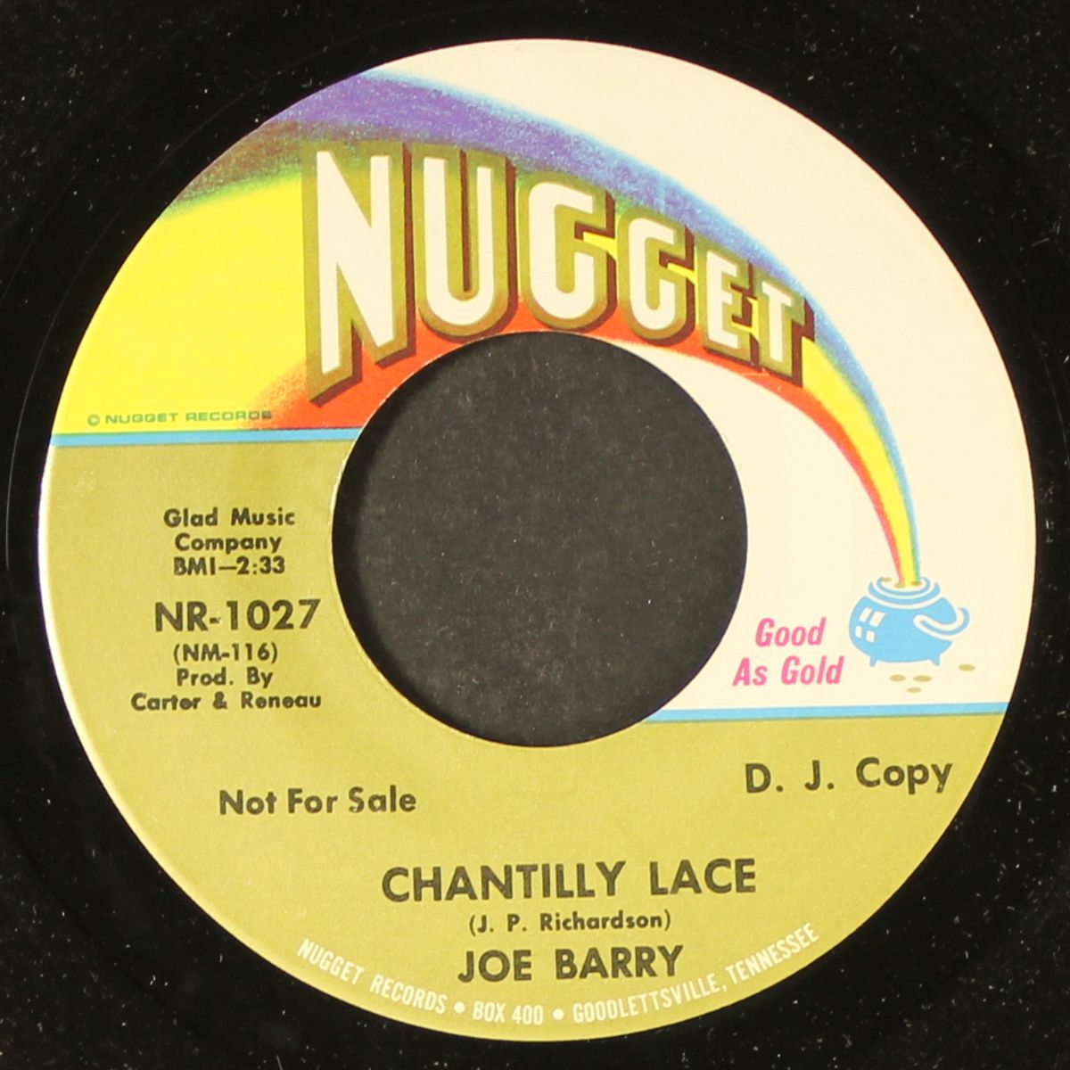ode to a woman / chantilly lace by JOE BARRY