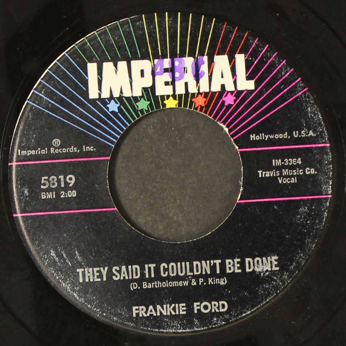 a man only does / they said it couldn't be done by FRANKIE FORD